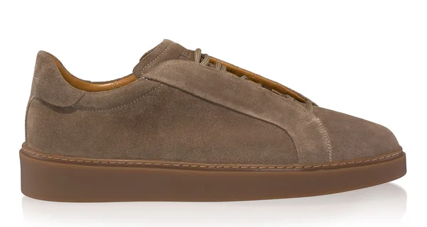 Men Suede Leather Sport Shoes 7772 Crosta Taupe