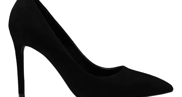 Mid-heel Suede Pointed Toe Pumps 7868 Camoscio Black