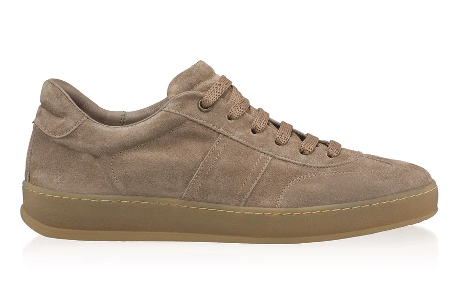 Women Leather Sport Shoes 8066 Crosta Crema