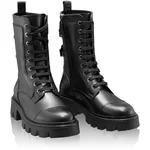 Women Leather Boots 8159 Vitello Black
