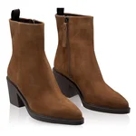 Women Suede Ankle-Boots 7806 Crosta Noce