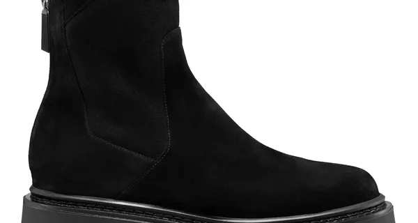Women Suede Leather Boots 7936 Camoscio Black