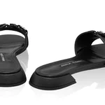 Women Leather Mules 8034 Bottalato Black