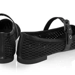 Women's Ballerinas 8405 Vitello+Rete Black