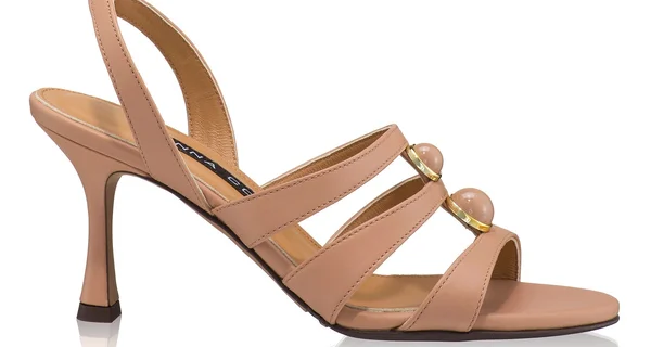 Women Leather Sandals 8431 Vitello Nude