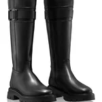 Women Leather Boots 8164 Vitello Black