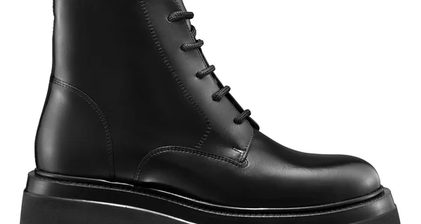 Women Leather Boots 7932 Vitello Black