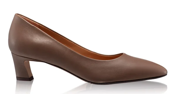 Mid-heel Pointed Toe Pumps 8218 Vitello Palude