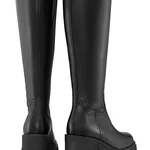 Women Leather Boots 7911 Vitello Black