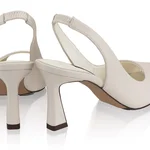 Women Leather Sandals 8348 Vitello Avorio