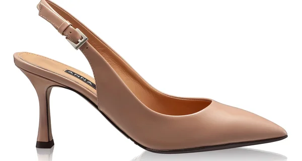 Mid-heel Slingback Pumps 5728 Vitello Nude