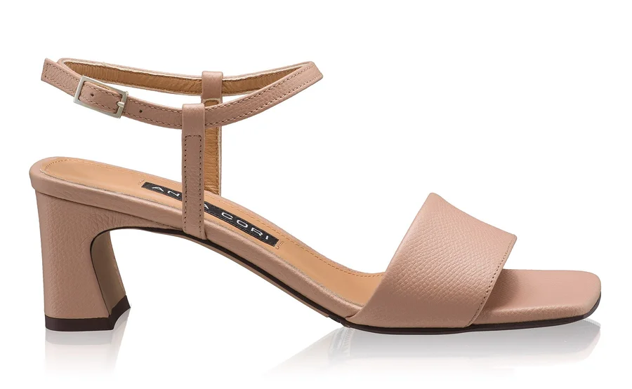 Women Leather Sandals 8470 Bottalato Nude
