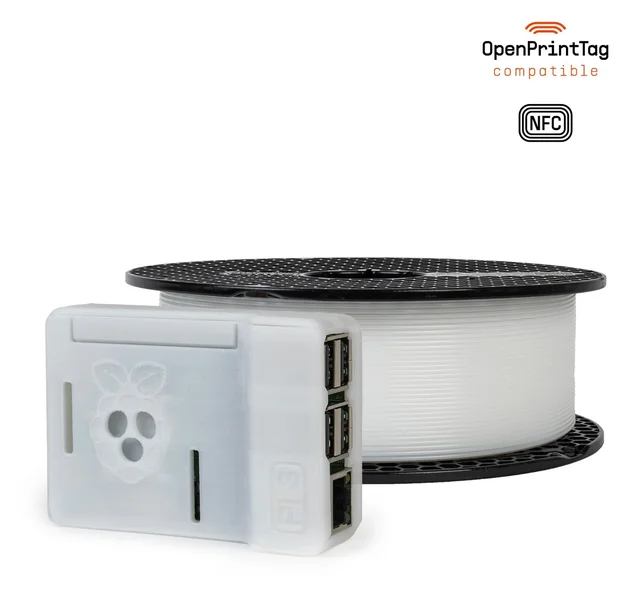 Prusament PETG V0 Natural 1kg (NFC)