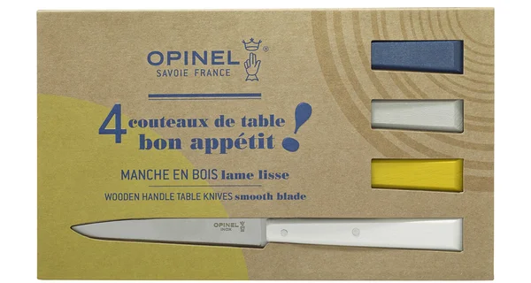 Coffret de 4 couteaux de table  N°125 Bon Appétit Céleste