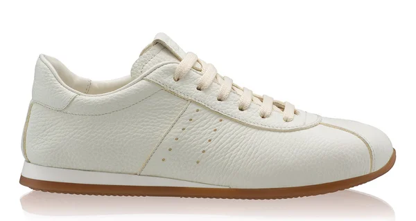 Women leather sport shoes 8327 Bottalato Panna