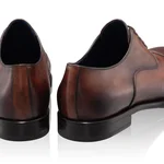 Men Handmade Elegant Shoes 7729 Vitello Brown