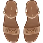 Women Leather Sandals 8454 Vitello Cappuccino