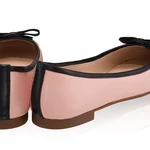 Women's Ballerinas 8361 Vitello Pink+Black