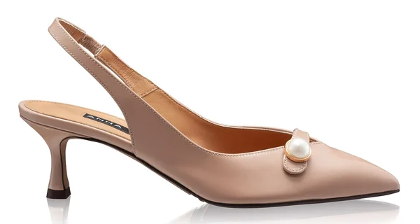 Mid-heel Slingback Pumps 8438 Lac Nude