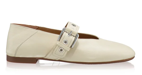 Women's Ballerinas 8458 Nappa Panna