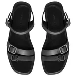 Women Leather Sandals 8356 Vitello Black