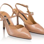 Mid-heel Slingback Pumps 8460 Lac Nude
