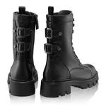 Women Leather Boots 8159 Vitello Black