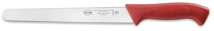 Sanelli Coltello Prosciutto Cm.24 Rosso