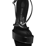 Women Leather Sandals 8482 Patent Black