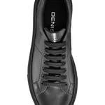 Men genuine leather sports shoes 6897 Vitello Black/Black