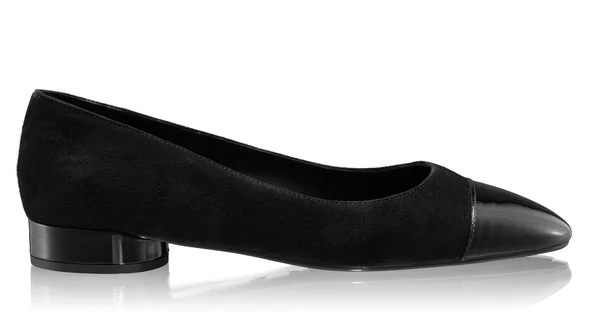 Kiteen-heel Slingback Pumps 8120 Camoscio+Lac Black