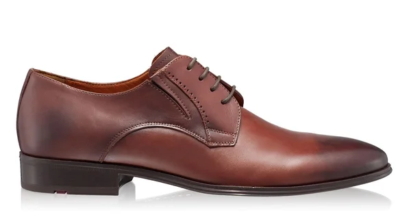 Men Natural Leather Shoes 6851 Vitello Brown