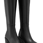Women Leather Boots 7908 Vitello Black