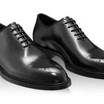 Men Genuine Leather Casual Shoes 7768 Vitello Black