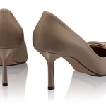 High-heel Pointed Toe Pumps 8010 Vitello Nisip