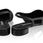 Mid-heel Slingback Pumps 8078 Vitello+Lac Black