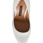 Mid-heel Pointed Toe Pumps 7868 Vitello Panna