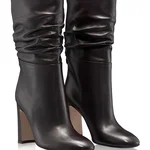 Women Suede Leather High-heel Boots 6399 Vitello T.Moro