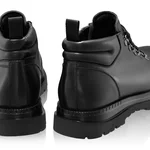 Men Leather Boots 7748 Vitello Black