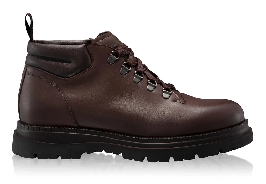 Men Leather Boots 7748 Vitello T.Moro