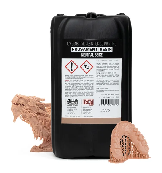 Prusament Resin Model Neutral Beige 5kg