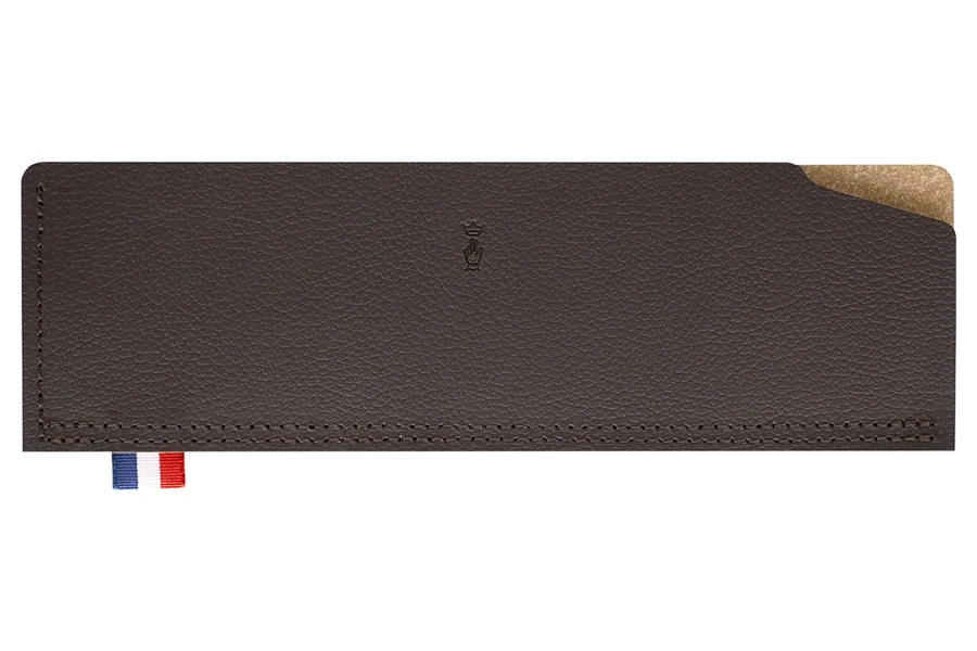 Fourreau cuir pour couteau de cuisine