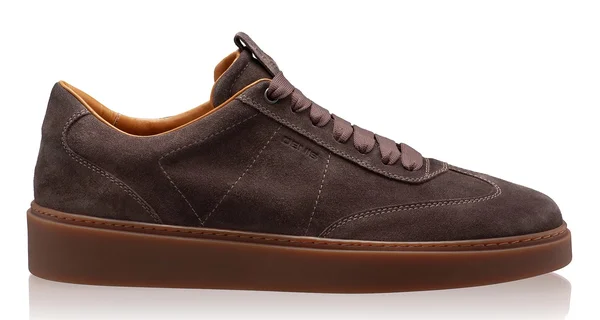 Men Suede Leather Sport Shoes 7610 Crosta Tortora