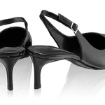 Mid-heel Slingback Pumps 8427 Lac Black