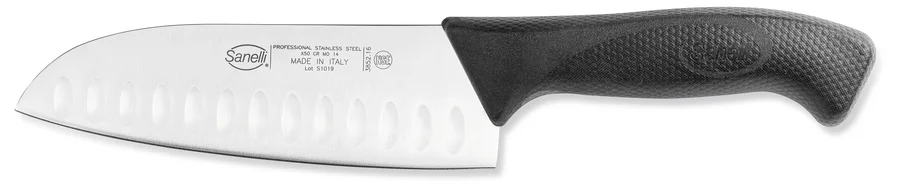 Sanelli Coltello Santoku Olivato Cm.16