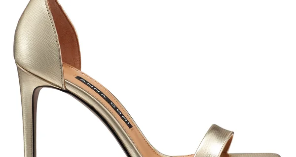 Women Leather Sandals 7817 Laminato Platino