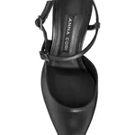 Mid-heel Slingback Pumps 8460 Vitello Black