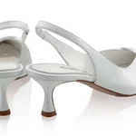 Mid-heel Slingback Pumps 8438 Lac Alb