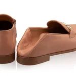 Women Casual Loafers 8449 Bottalato Cipria
