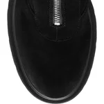Women's leather ankle-boots 8257 Crosta Black